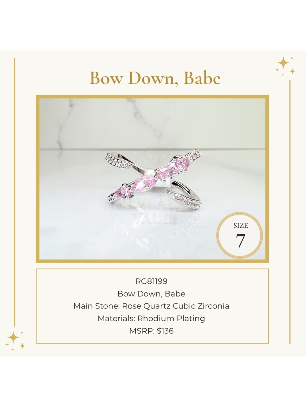 Bow Down, Babe - Size 7 - OG